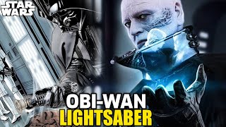 What Darth Vader Did With Obi-Wan's Lightsaber After His Death - Star Wars Explained