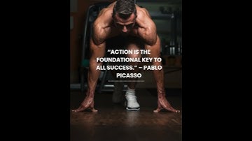 “Action is the foundational key to all success.” – Pablo Picasso  #motivation #quotes #yourjob #ai