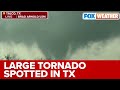 Large Tornado Spotted In Talco, TX