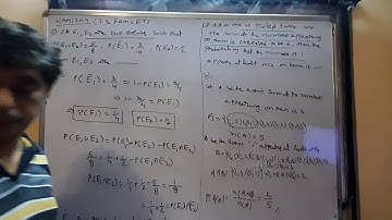 Probability (ts eamcet 2019) 2 nd vedio