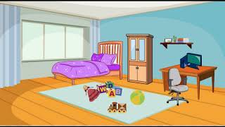 "What is missing?" game about bedroom furniture screenshot 4