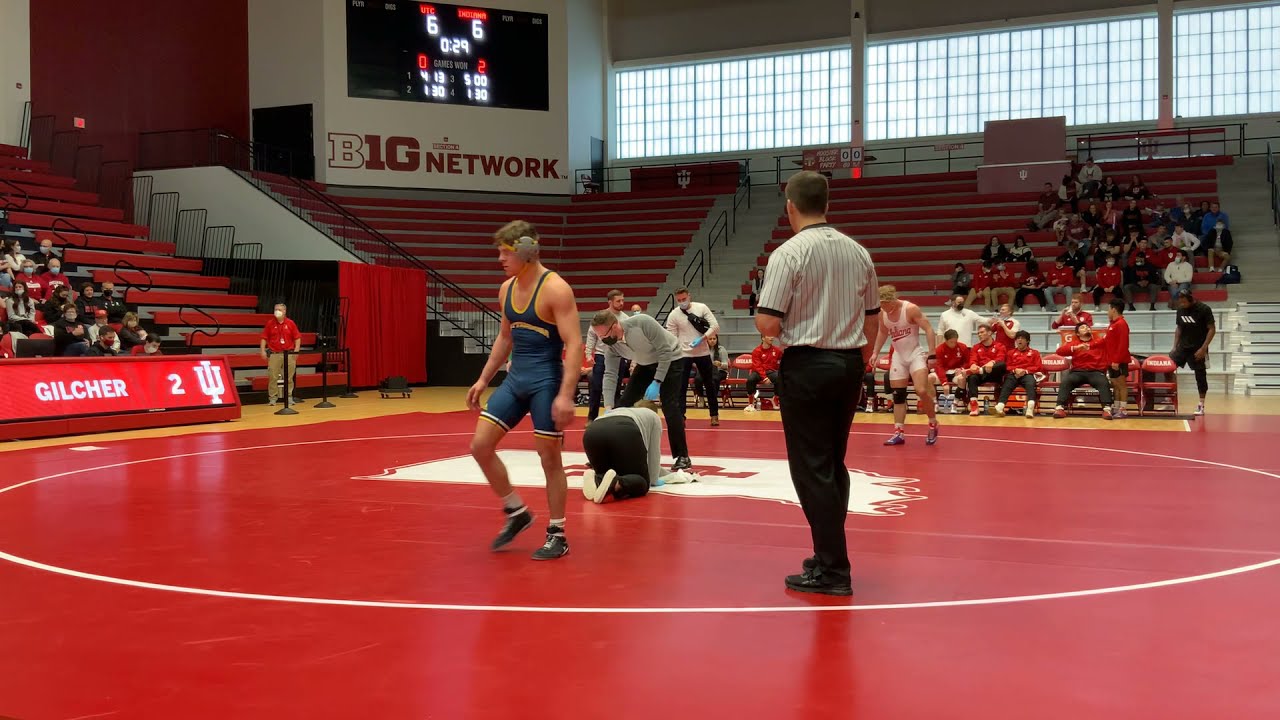 157 Heck, Lincoln v Gilcher, D. (Indiana) 02-20-22 W 3-2