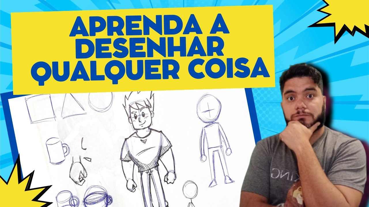 Aprenda a desenhar qualquer coisa com formas simples - YouTube