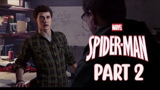 Marvel Spider Man Walkthrough Part 2 - Fisk Hideout Construction Site - PS4 PRO Gameplay
