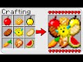 HOW TO CRAFT ** ALL in ONE ** FOOD in Minecraft? SECRET RECIPE *OVERPOWERED*