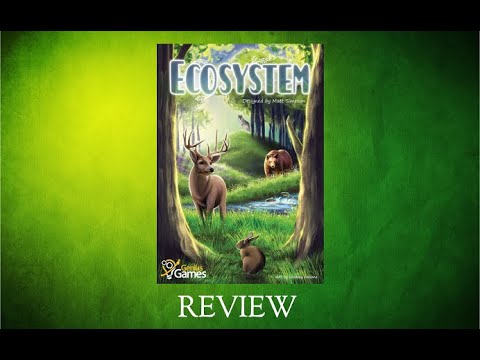 Ecosystem Card Game Review (Genius Games 2020) + How To Play