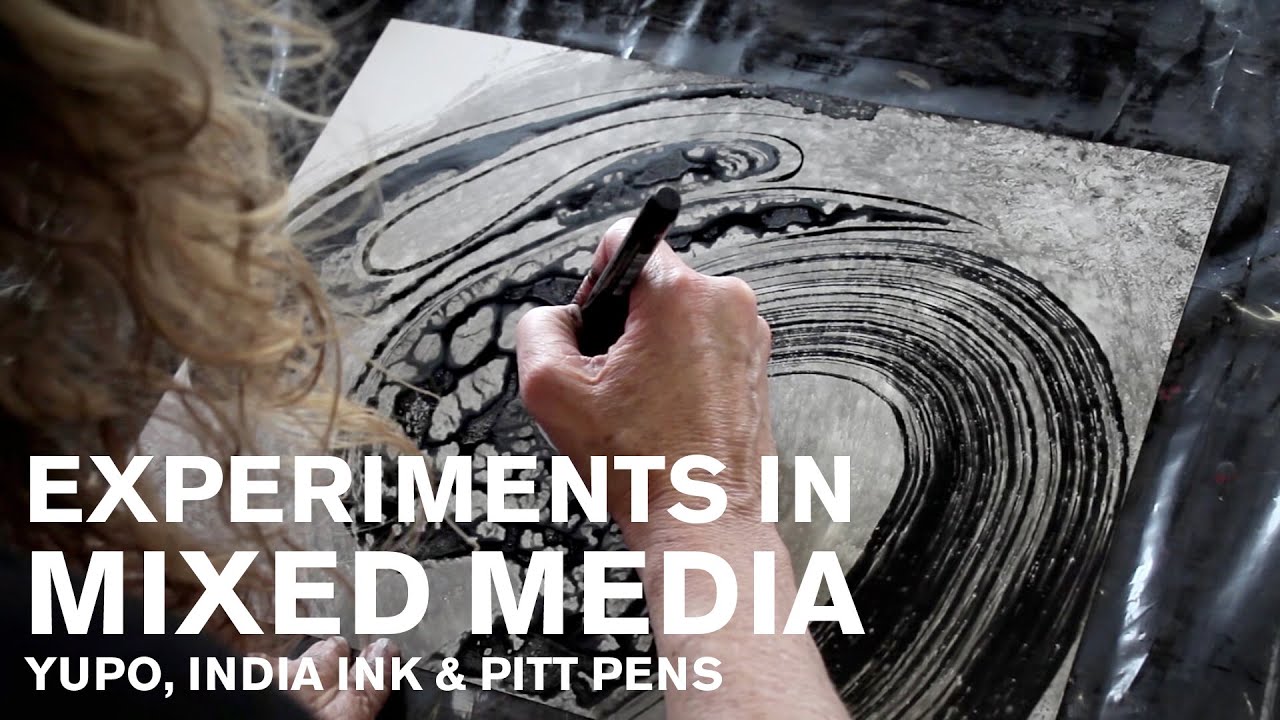 Indian Ink is a Great Medium to Add to Your Art