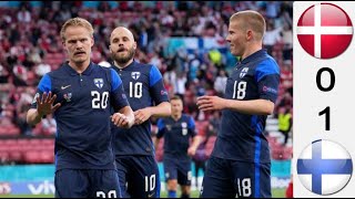 Denmark vs Finland (0-1) | All Gоals & Extеndеd Hіghlіghts HD | Group B UEFA Euro 2020