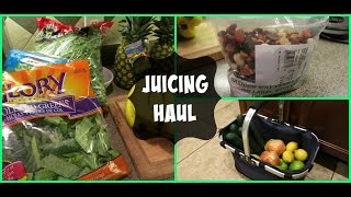 Juicing haul { drinking healthy! }