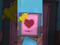 DIY How to Make Valentine's day card #art #artwork #artandcraft #valentinesday #diyart #craft #short