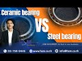 Ceramic bearing ใน Spindle ของเครื่อง YCM แบรนด์อันดับ 1 ไต้หวัน ดีกว่าการใช้ Steel bearing อย่างไร