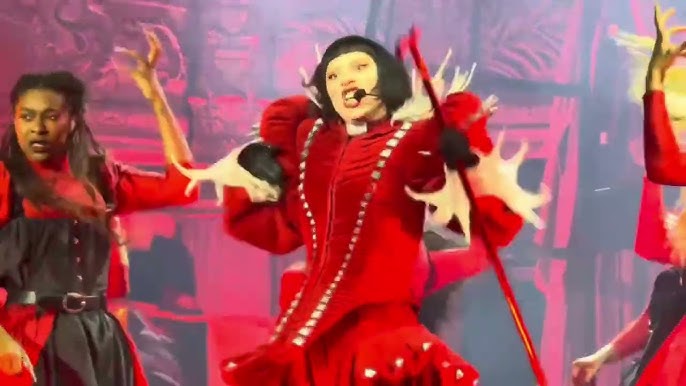 Lady Gaga performs BLOODY MARY | ABRACADABRA | JUDAS | at coachella 4.11.25  - YouTube