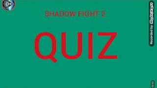 Shadow fight 2 quiz || difficult quiz screenshot 2