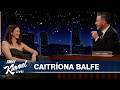 Caitríona Balfe on Embarrassing Moment with Prince, Not Knowing How Outlander Ends &amp; Celebrity Fans