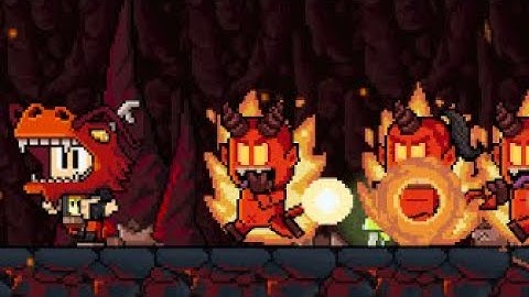 Dan the Man: Fright Zone Stage 2-1: Get the Hell Outta Here!!!