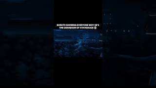 Boruto Showing Why Hes The Grandson Of 4Th Hokage