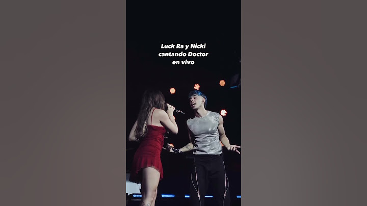 ¡Encantados con esta dupla!🔥  Acompaña a @LuckRa  y @NickiNicoleOk  cantando DOCTOR🎙️.