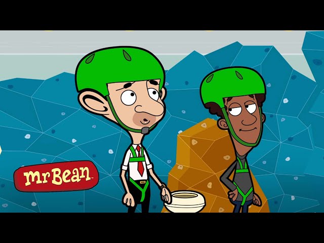 Mr. Bean Goes Climbing - Animated Phrasal Verbs