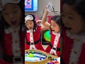 Sis vs Bro Blind Fold Pom Pom Challenge!