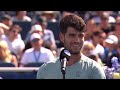 Carlos Alcaraz 2025 Cincinnati Open Champion's Speech