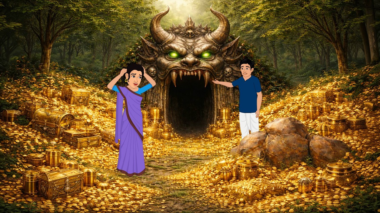 “गरीब माँ और शापित खजाने का गुप्त नक्शा