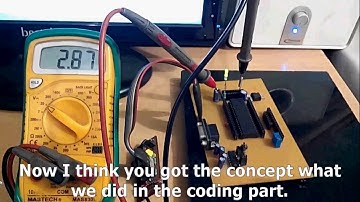 LED Blinking Program Using AVR Microcontroller