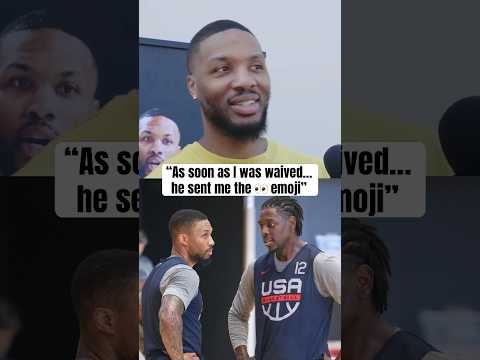 Jrue wanted Dame back in Portland 🙌