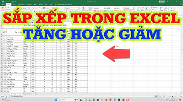 Cách sắp xếp tăng dần và giảm dần trong Excel hiệu quả