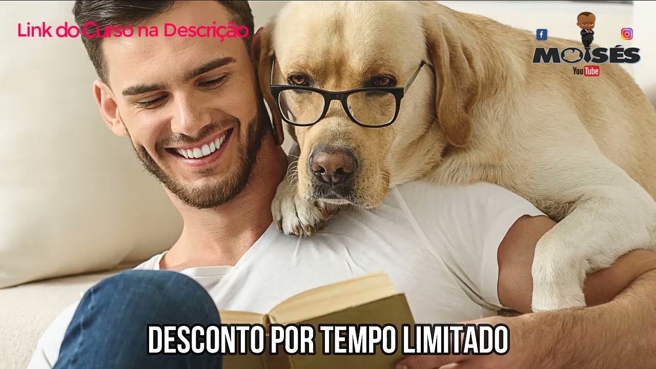 Curso Adestramento de Cães ! Aprenda adestrar seu PET ! Curso Amigo Cãoportado !