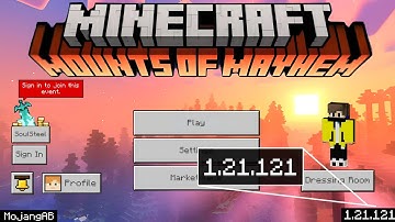 Minecraft 1.21.121 Official Version Released | Minecraft 1.21.121 Latest Update | Vizag Sensei