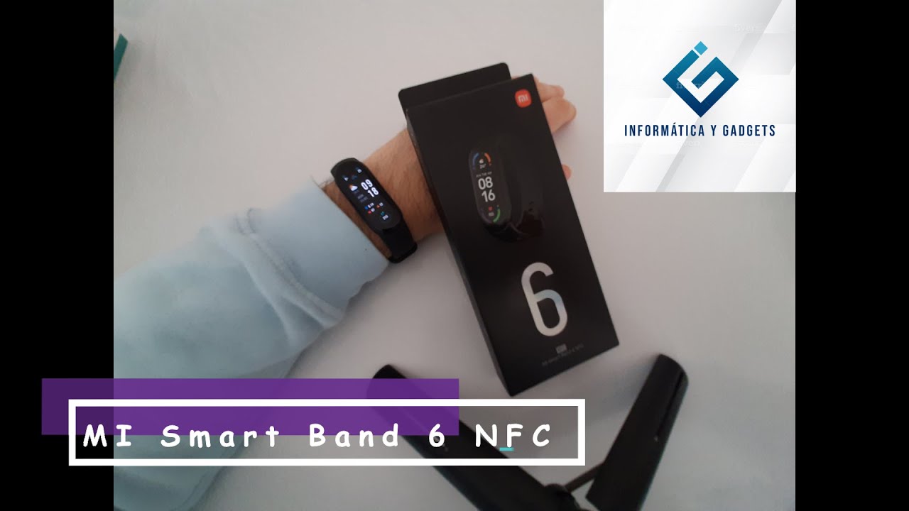 Xiaomi Mi Band 6 con NFC y Alexa