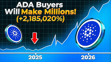 How Much Will 13,619 $ADA Be Worth By 2026? Cardano Price Prediction!!