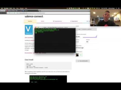 Create Node Server on IBM i with valence-connect package