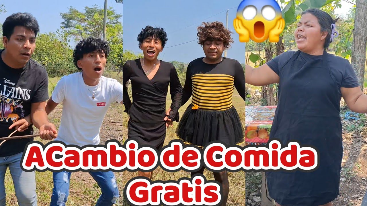 🔴Por Comida Gratis Se Vistieron de Mujer😊Por el Mes del amor😱Doña Chenta Tiene su Comedor