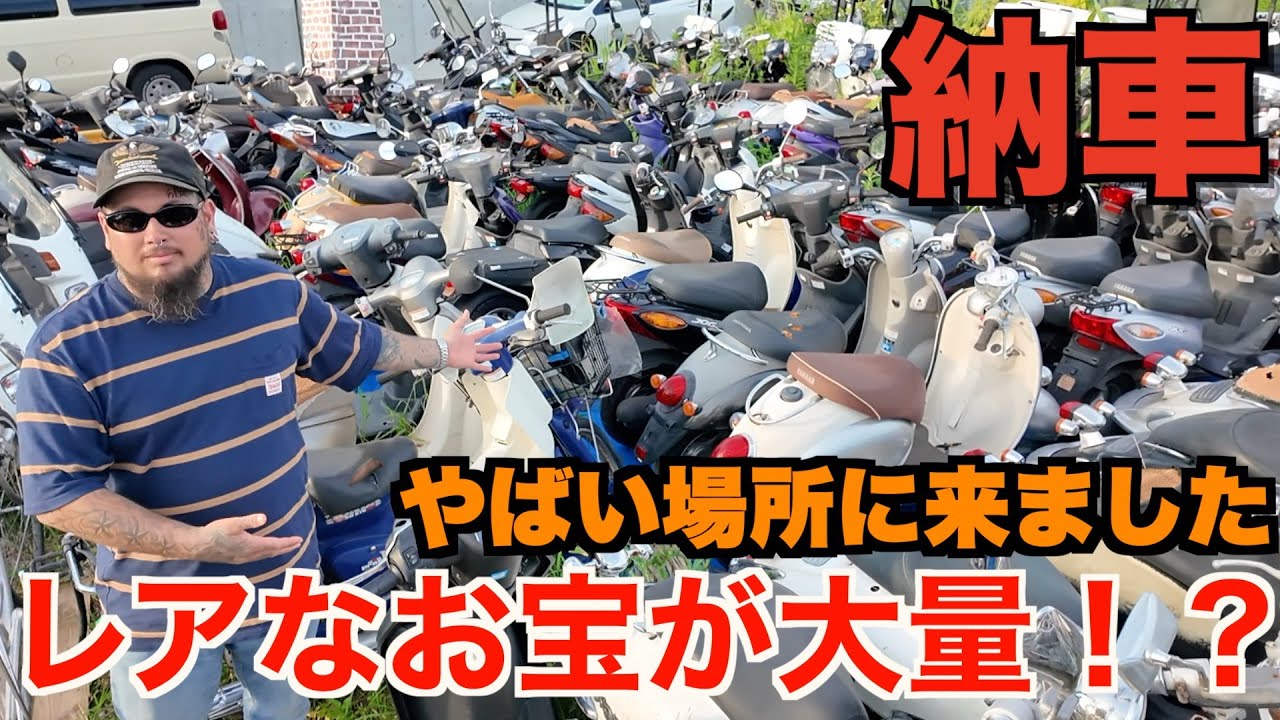 Harley] Searching for treasure in a mountain of motorcycles Harley