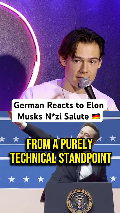 German Rates Elon Musk Nazi Salute 🇩🇪
