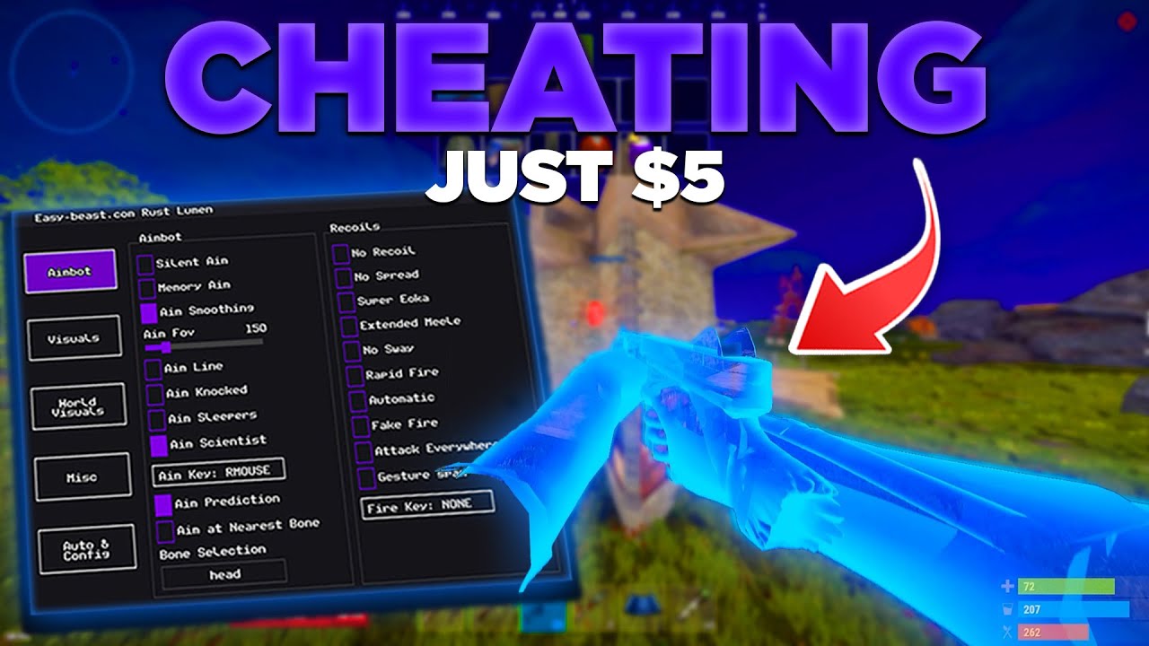 I TRY $5 CHEAT on OFFICIAL with the BEST RUST CHEAT.. - YouTube