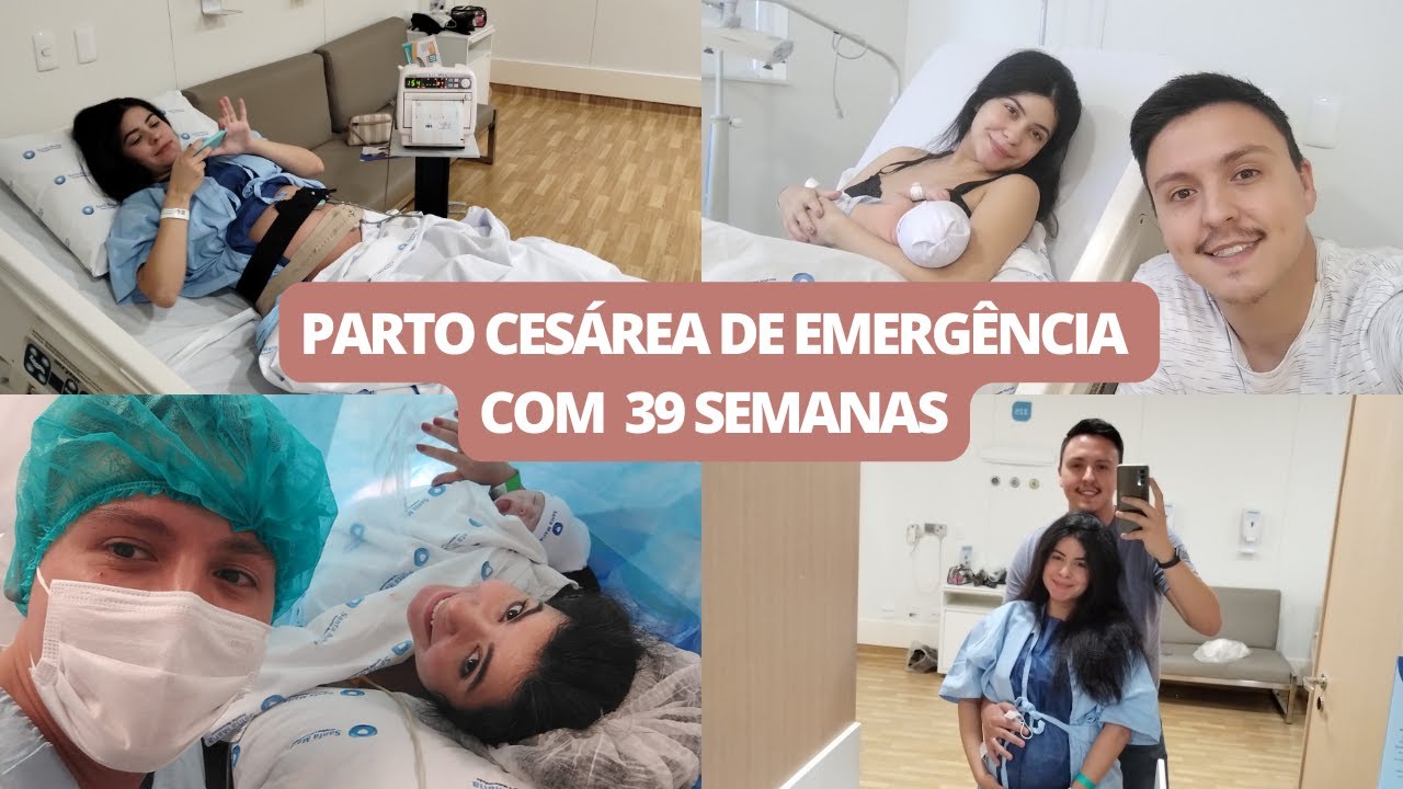 VLOG PARTO CESÁREA COM 39 SEMANAS (PARTO DE EMERGÊNCIA)