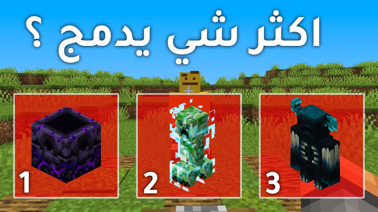 اختبار ماين كرافت ! ( 19 سؤال اتحداك تجاوب عليها ! 🤓)