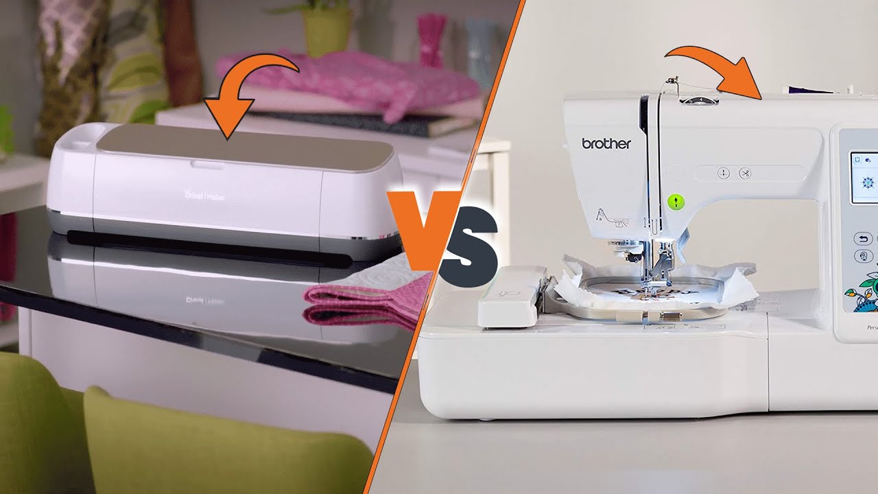 Cricut vs Embroidery Machine Which One Suits Your Crafting Needs