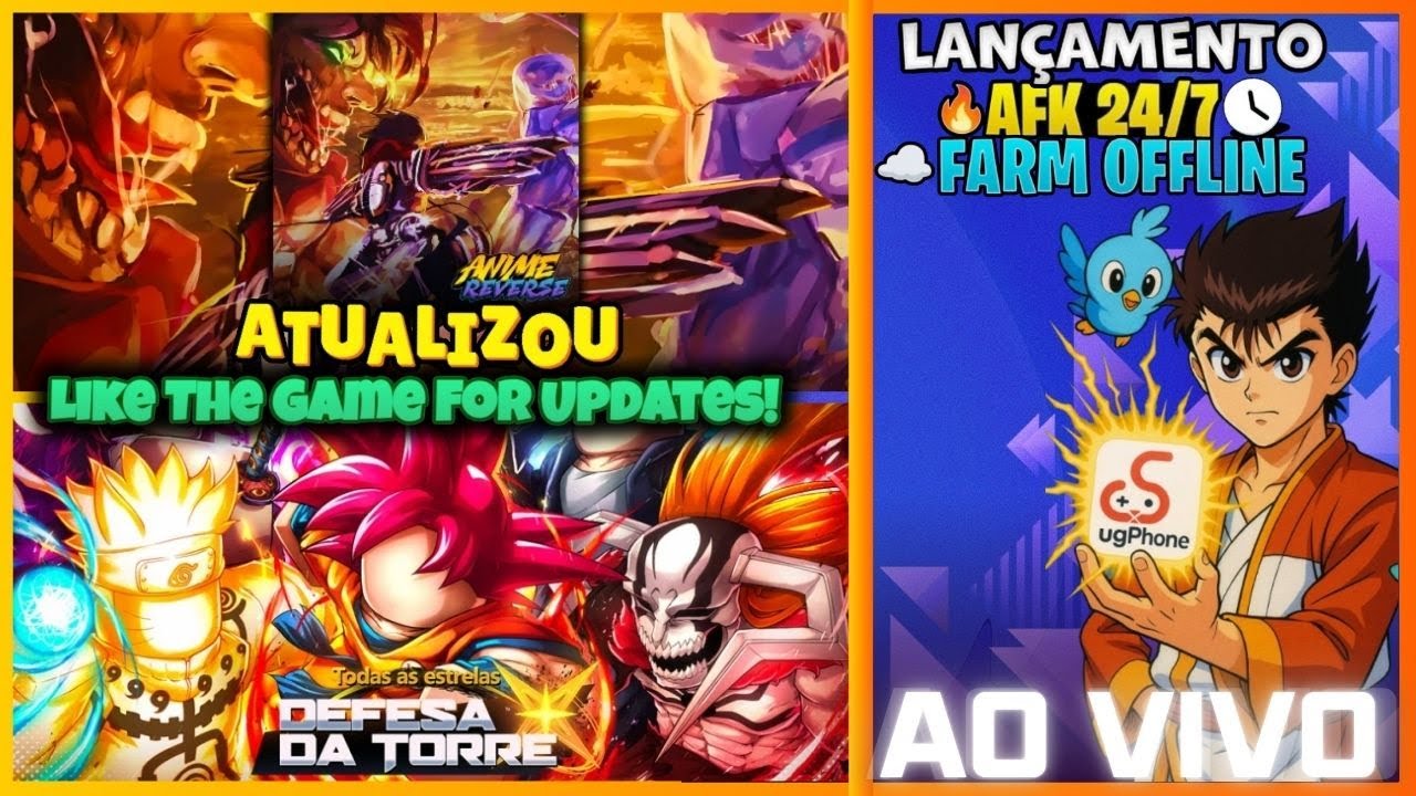 ANIME REVERSE ! ANIME ATTACK LANÇAMENTO SORTEIO GAMEPASS 🔴 LIVE