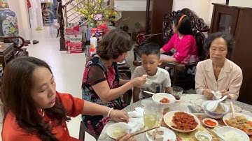 30 Tết Đón Ông Bà Ngoại Về Ăn Tết ( 24 - 01 - 2020 )