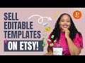 How to Share an Editable Canva Template on Etsy - Sell Digital Downloads on Etsy