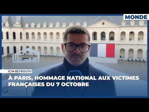 À Paris, hommage national aux victimes françaises du 7 octobre