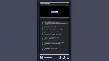 CSS Dynamic Button Hover Effect 🥳 #coding #websitedevelopment #cssbutton #css
