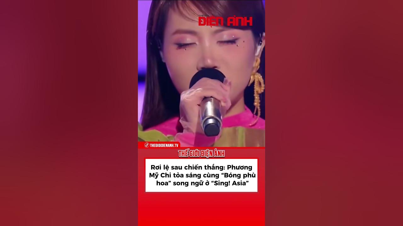 Rơi lệ sau chiến thắng: Phương Mỹ Chi tỏa sáng cùng 'Bóng Phù Hoa' song ngữ ở Sing!Asia