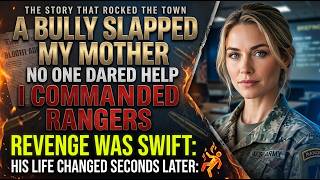 A Bully Slapped My Elderly Mother at Her Diner... He Didn't Know I Commanded Army Rangers