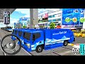New Hyundai Fuel Tanker Truck vs Bullet Train Crash Test 3D Driving Class Car Game Android Gameplay