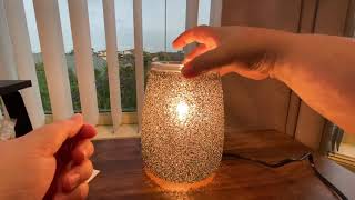Scentsy Twinkle wax warmer plus Tin stand