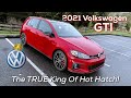 The New GTI Is The BEST One Yet ~ 2021 Volkswagen Golf GTI Review (6 Speed Manual)